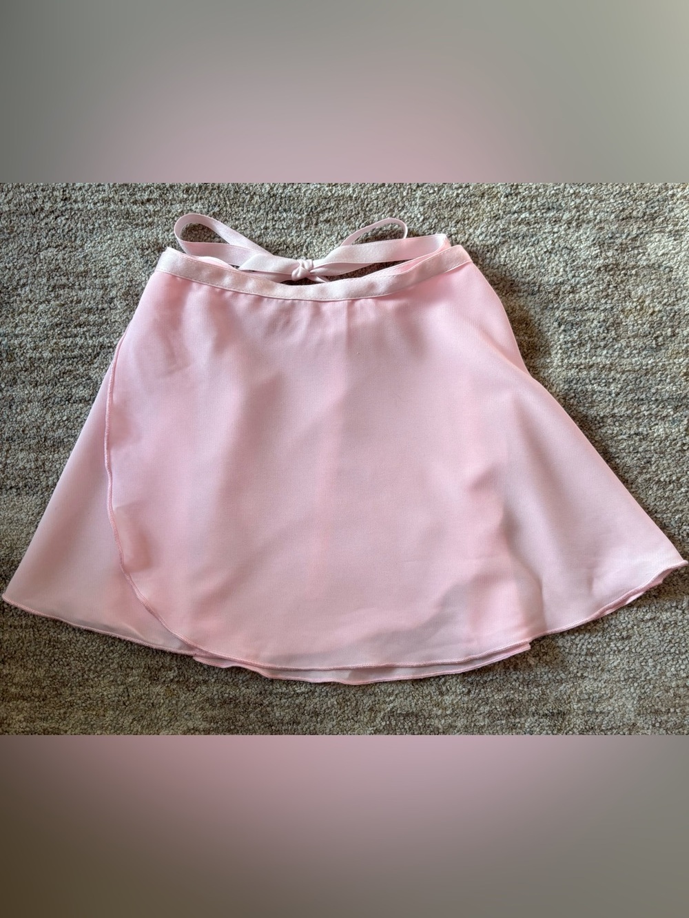 Girls' Light Pink Ballet Skirt